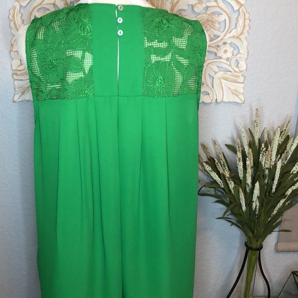Green Baby Doll Top Large - Picture 7 of 12